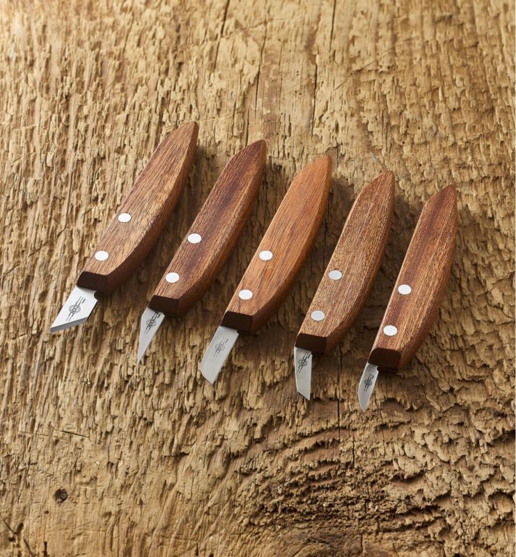 Hock Tools Hock Carving Knives - Set of 5