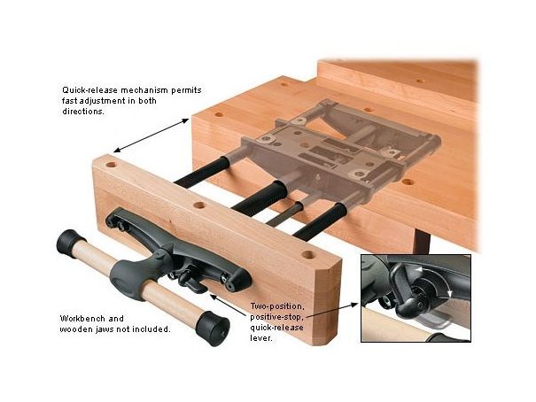 Woodworking on sale front vise
