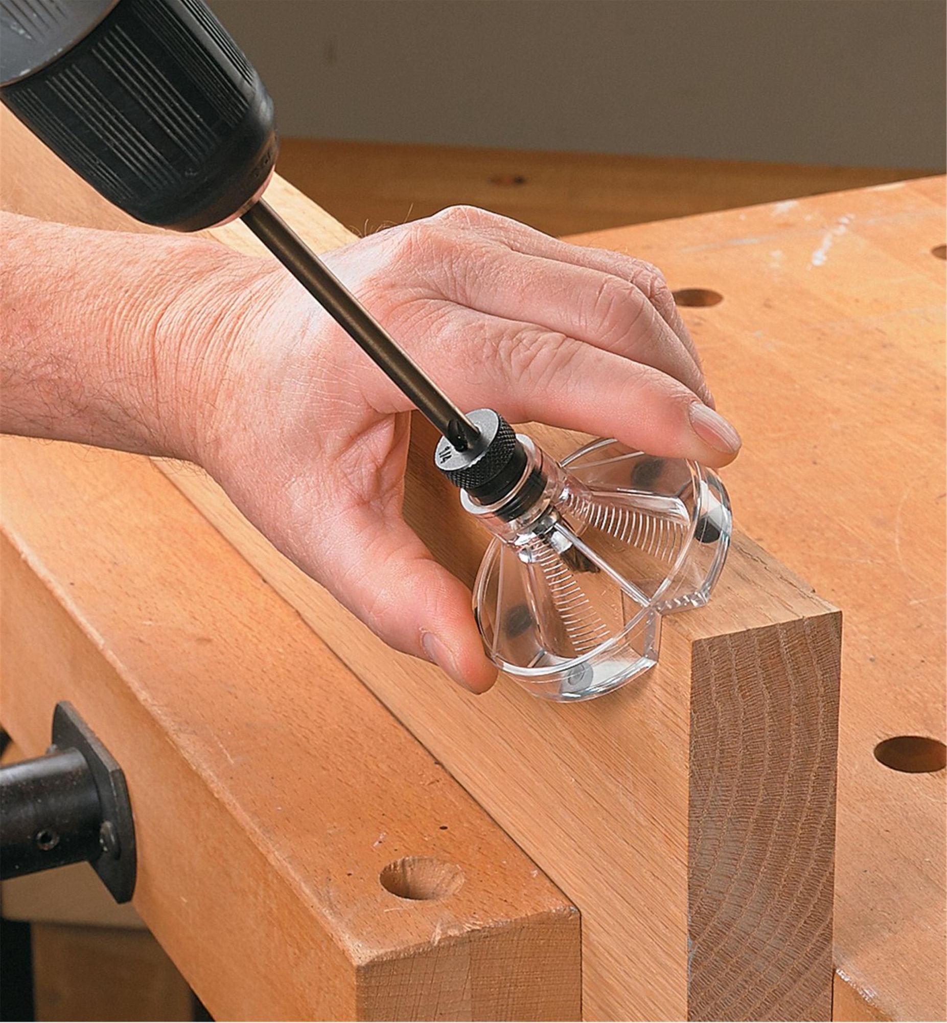 Lee Valley Tools Lee Valley Drilling Jig with Metric Bushings Classic