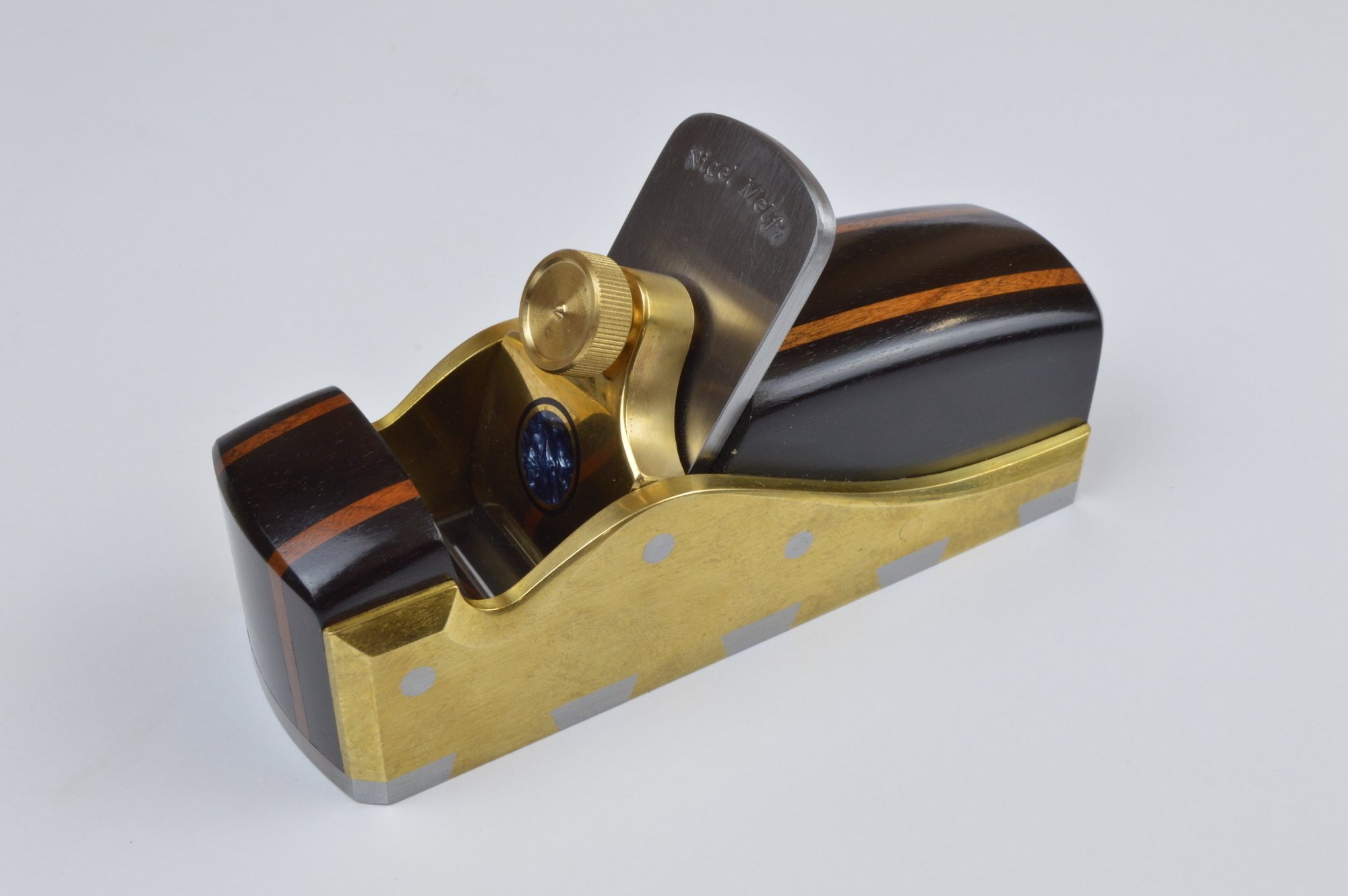 Nigel Melfi High Angle Block Plane Ebony Classic Hand Tools Limited