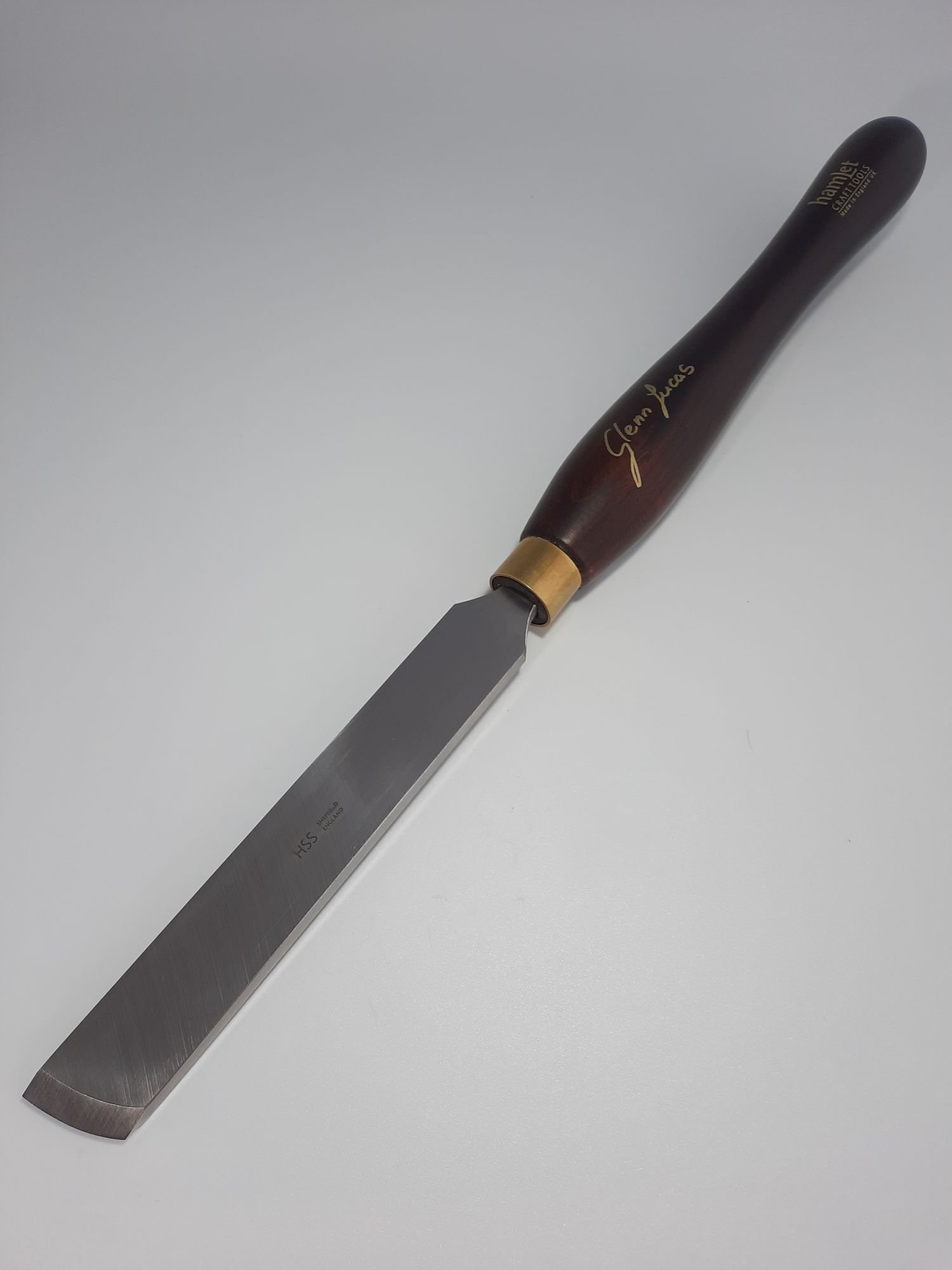 Hamlet Craft Tools Glenn Lucas 1'' Radius Edge Skew Chisel Classic