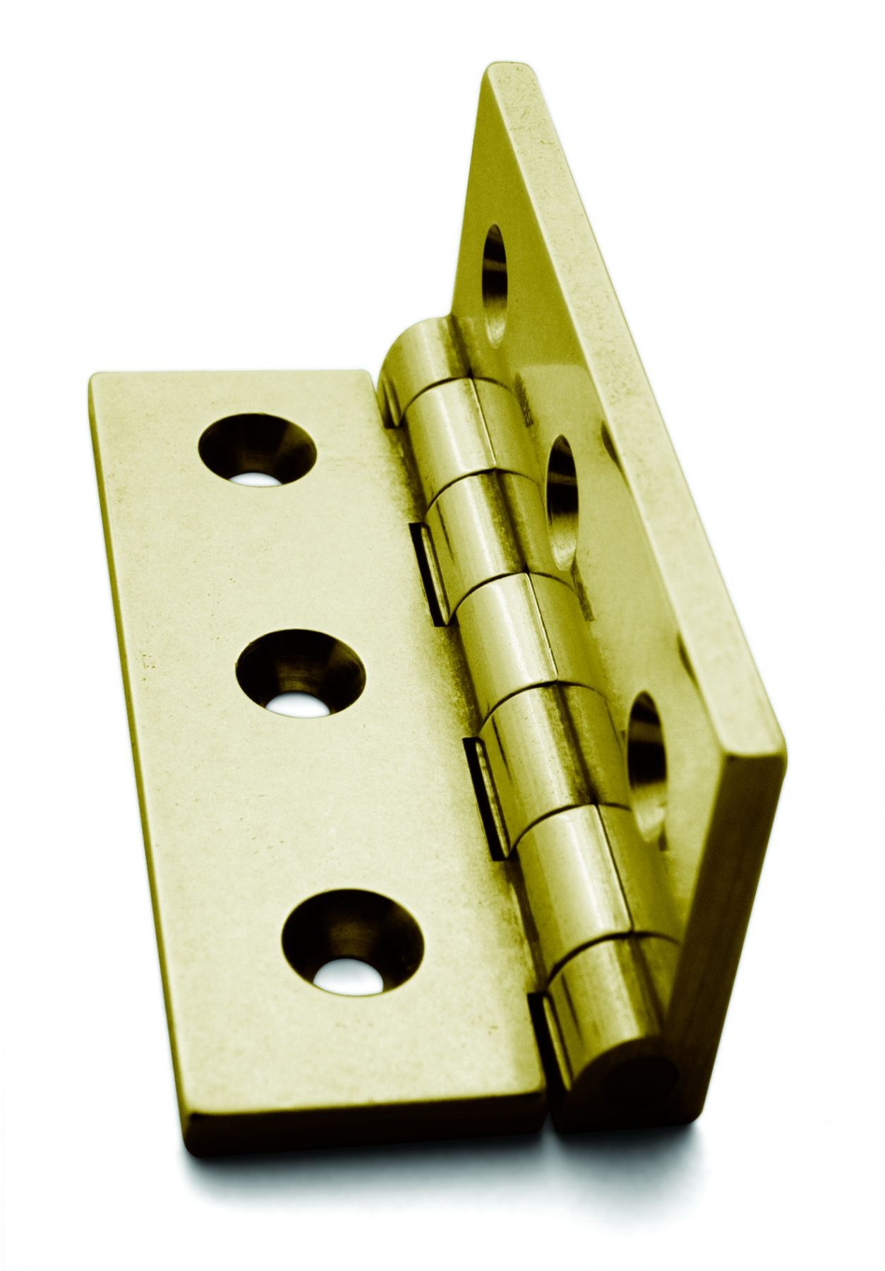 Brusso Brass Stop Hinge JB107 Classic Hand Tools Limited
