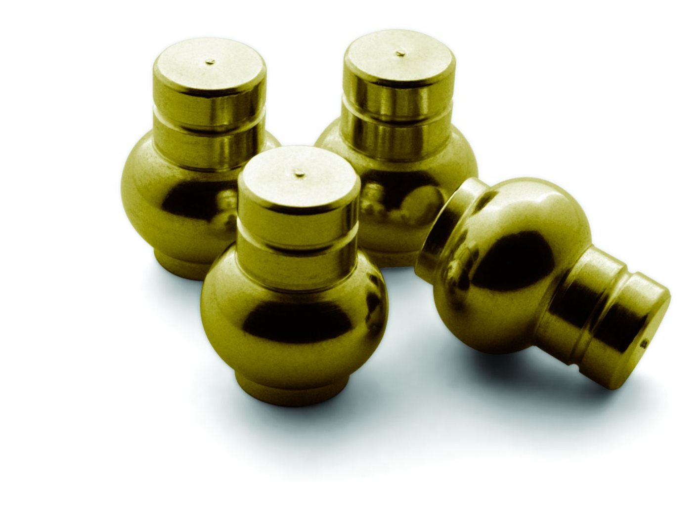 Brusso Brass Jewellery Box Feet JB423 Classic Hand Tools Limited