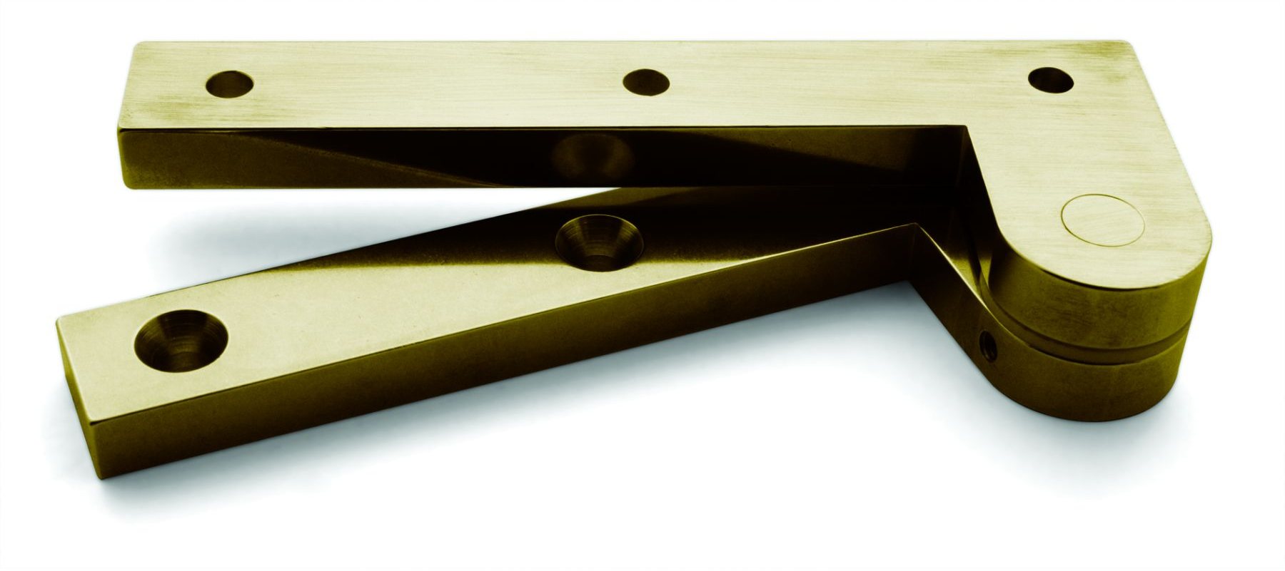 Brusso Brass Offset Pivot Hinge L19 Classic Hand Tools Limited