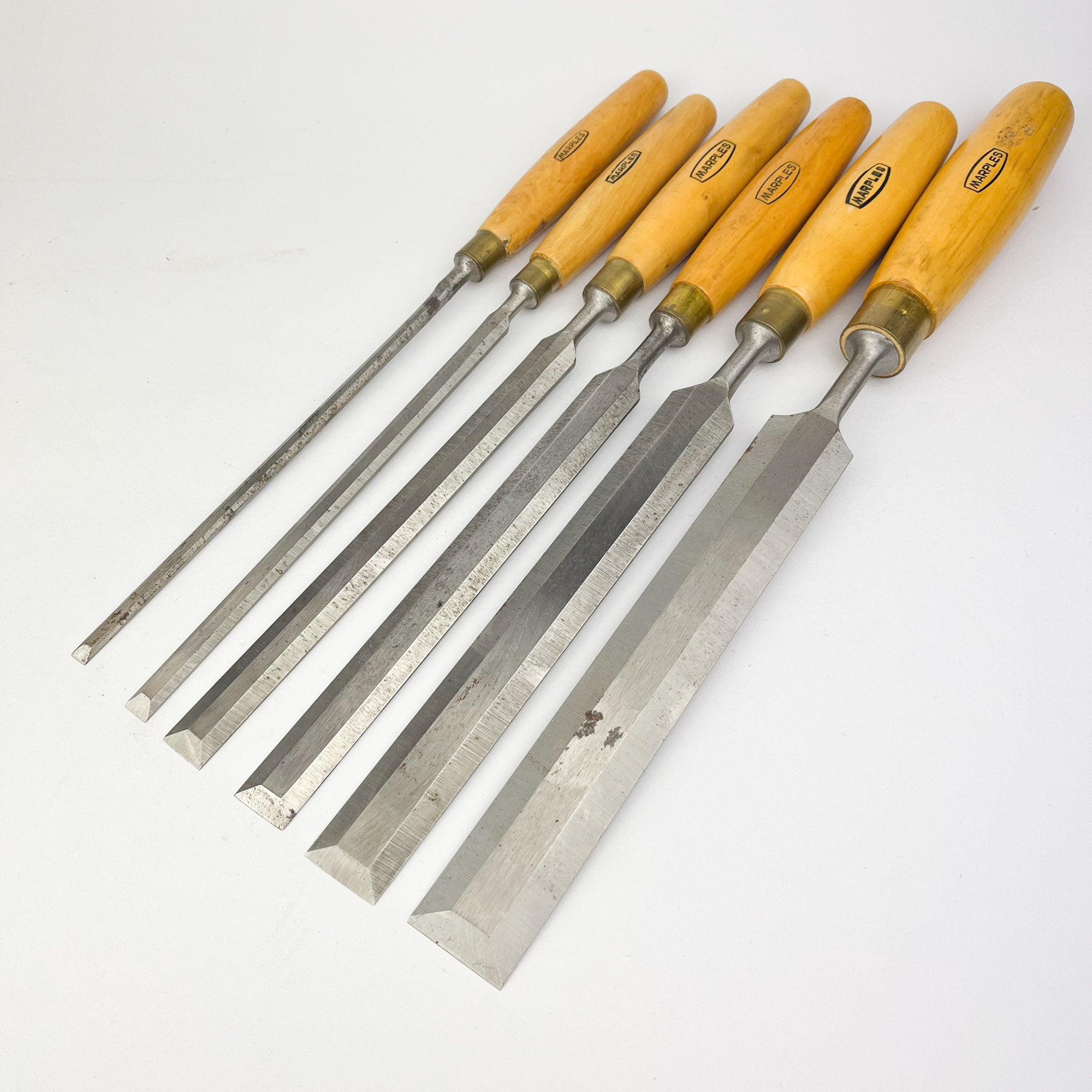 Friday Finds 6 Marples Paring Chisels (from 1/4'' to 1 1/2'' wide ...