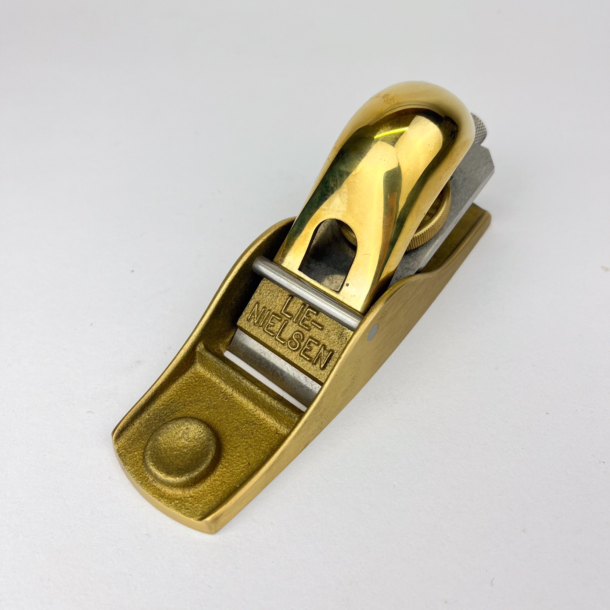STUDIO 010 Ninja 21cmスクエアプレート ゴールド4枚　未使用 Friday Finds Lie-Nielsen No.103 Bronze Standard Angle Block Plane