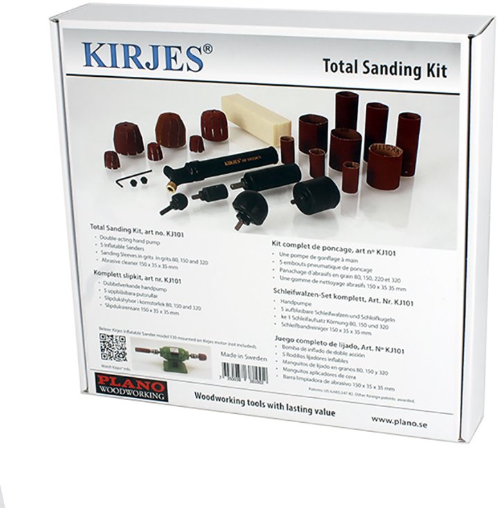 Kirjes Total Sanding Kit 5 Drum Sanding Kit Classic Hand Tools Limited