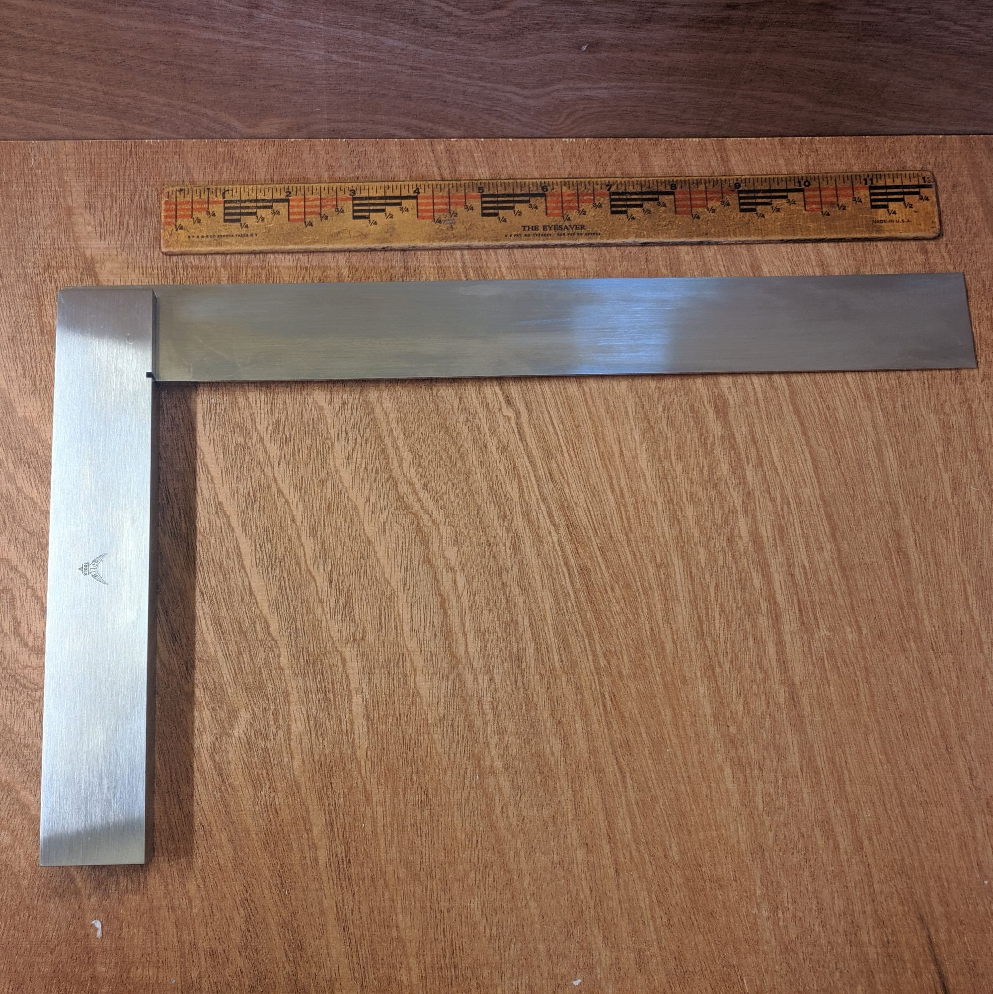 PEC Tools 12" Solid Square Classic Hand Tools Limited