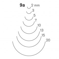 Pfeil Series 9a - Spoon Bent Gouge Pfeil Series 9a - Spoon Bent Gouge