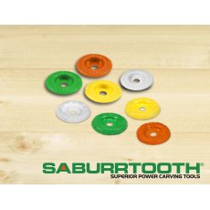 Saburrtooth 2'' (50mm) Round (Donut) Faced Shaping Wheel Saburrtooth 2'' (50mm) Round (Donut) Faced Shaping Wheel