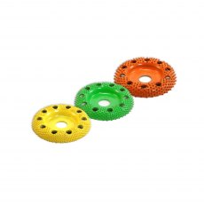 Saburrtooth 2'' (50mm) Round (Donut) Faced Shaping Wheel with Holes Saburrtooth 2'' (50mm) Round (Donut) Faced Shaping Wheel with Holes