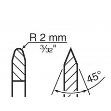 Tormek LA-124 Set of Optional Narrow Discs