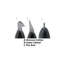 Veritas Template Groove Cutter, Inlay Chisel and Pin Awl Veritas Template Groove Cutter, Inlay Chisel and Pin Awl