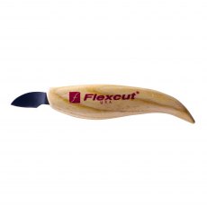 Flexcut KN33 Hooked Push Chisel AP502725 Wood Carving 