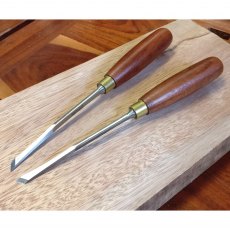 Ashley Iles Skew Fishtail Chisels (Pair)