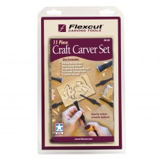 Flexcut 11 Piece Craft Carver Set SK107 Flexcut 11 Piece Craft Carver Set SK107