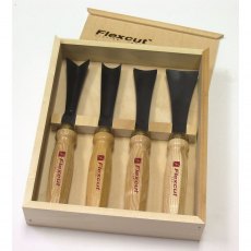 Flexcut 4 pc. Mallet Tool Sculptor's Set MC175 Flexcut 4 pc. Mallet Tool Sculptor's Set MC175