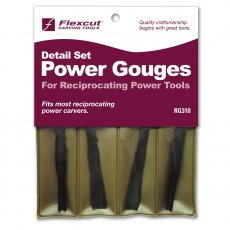 Flexcut Detailing Power Gouge Set RG310 Flexcut Detailing Power Gouge Set RG310