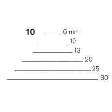 Pfeil Back Bent Gouges Series 10 Pfeil Back Bent Gouges Series 10