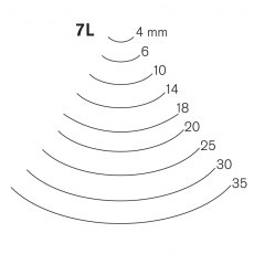 Pfeil Long Bent Gouges Series 7L