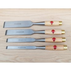 Henry Taylor Heavy Duty Socket Firmer Chisels Set of 4