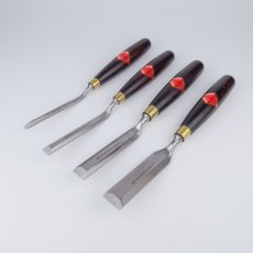 Henry Taylor Short Cranked Bevel Edged Chisels Set of 4 Henry Taylor Short Cranked Bevel Edged Chisels Set of 4