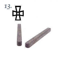 Henry Taylor Woodcarving Punch - Cross 1