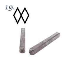 Henry Taylor Woodcarving Punch - Double Diamond