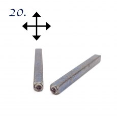 Henry Taylor Woodcarving Punch - Arrow Cross