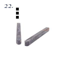 Henry Taylor Woodcarving Punch - 3 Dots