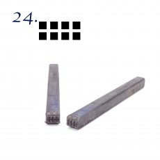 Henry Taylor Woodcarving Punch - 4 x 2 Dots Henry Taylor Woodcarving Punch - 4 x 2 Dots