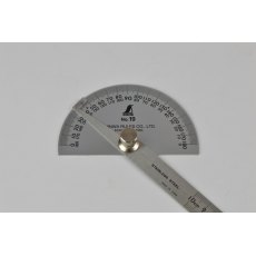 Shinwa Protractor No.19 Chrome Finish Shinwa Protractor No.19 Chrome Finish