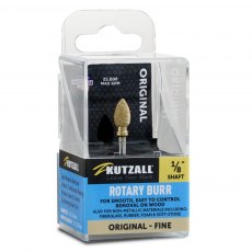 Kutzall 1/8'' Flame Burr - 1/4'' x 1/2'' Kutzall 1/8'' Flame Burr - 1/4'' x 1/2''