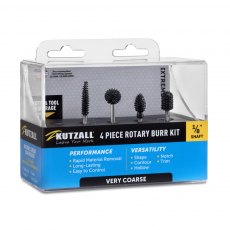 Kutzall 4 Piece Very Coarse 1/8'' Burr Kit Kutzall 4 Piece Very Coarse 1/8'' Burr Kit