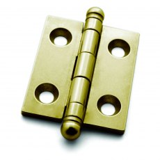 Brusso Brass Butt Hinge with Ball Finials CB-303B Brusso Brass Butt Hinge with Ball Finials CB-303B