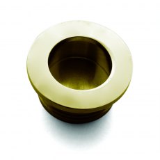 Brusso Brass Recessed Pull CP-125