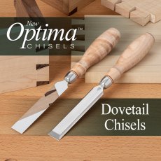 Blue Spruce Optima Dovetail Chisels - Set of 4