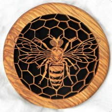 Bee on a Comb - Greetings Card Bee on a Comb - Greetings Card