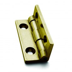 Brusso Small Brass Butt Hinge