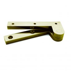 Brusso Brass Offset Pivot Hinge L-97 Brusso Brass Offset Pivot Hinge L-97