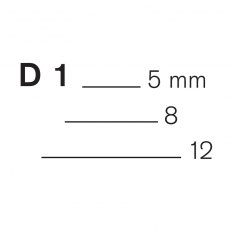 Pfeil Medium Sized Tools - Straight Chisel - Series 1 Pfeil Medium Sized Tools - Straight Chisel - Series 1
