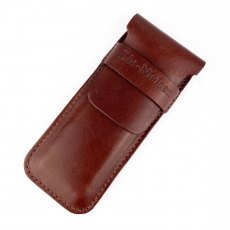 Lie Nielsen Toolworks - Metric Dowel Plate in Leather Wallet [Preowned, Unused, SOLD]
