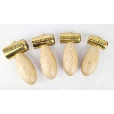 Set of 4 Glen-Drake Chisel Hammers - Short Handled [Preowned, Unused, SOLD]