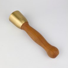 Small Carving Mallet - Brass Head - Swiss Made [Preowned, SOLD]
