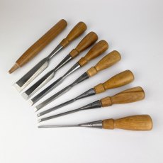 Lie Nielsen 01 Chisels - set of 7 [Preowned, SOLD]