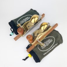 Lie Nielsen Toolworks No.140 Skew Block Planes (Bronze) - Pair (Right & Left) [Preowned, SOLD]