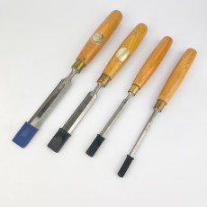 Marples Bevel Edged Bench Chisels x4 (1/4'', 3/8'', 5/8'' & 3/4'') [Preowned, SOLD]
