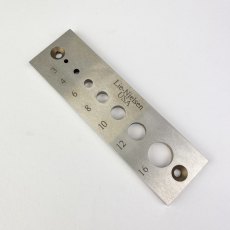 Lie-Nielsen Toolworks - Metric Dowel Plate [Preowned, Unused, SOLD]