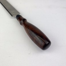 1'' (25mm) Blue Spruce Paring Chisel (with Resin Infused Figured Handle) [Preowned, Unused, SOLD]