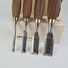 Set of 4 Butt Chisels - Pfeil Swiss Made [Preowned, SOLD]